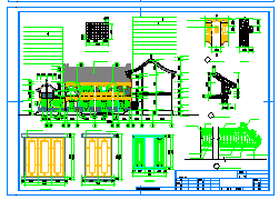 两层自建房建筑cad设计图含效果图_图1