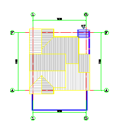 某地区两层自建房建筑cad设计图含效果图_图1