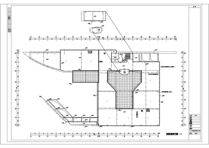 某住宅电气CAD设计完整施工平面图_图1