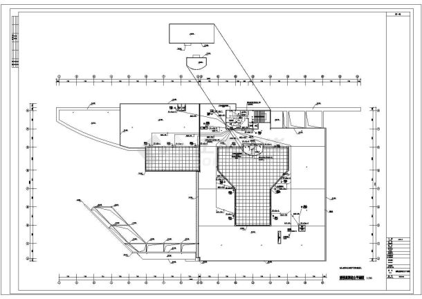 某住宅电气CAD设计完整施工平面图-图二