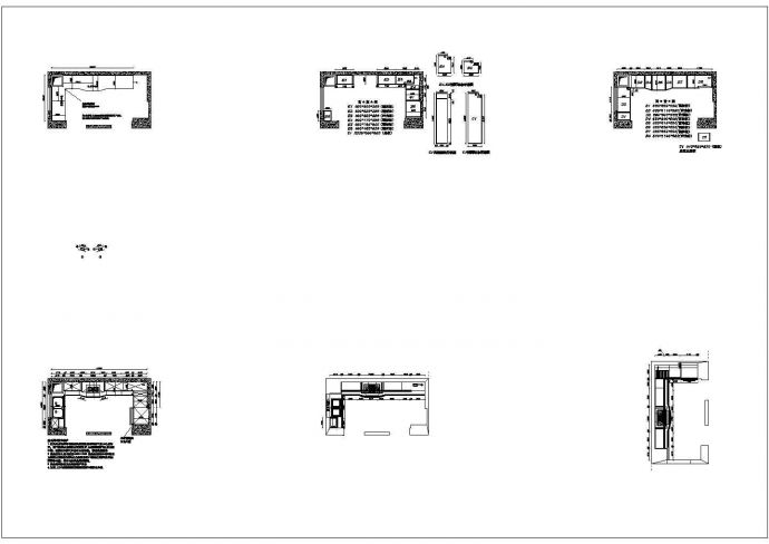 某装修设计驿站CAD节点平面设计图_图1