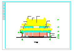 某寺庙金殿建筑设计CAD施工图纸-图一