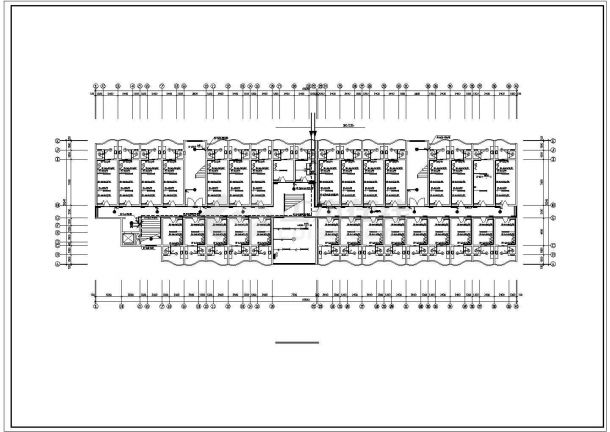 多层宿舍电气设计施工系统图-图二