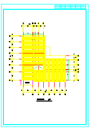 仿古清式三层公建建筑设计CAD施工图-图二