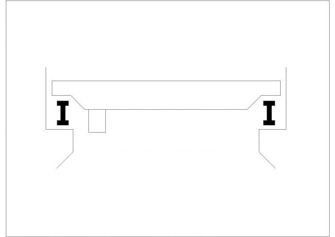 某桥式起重机CAD设计完整构造立面_图1