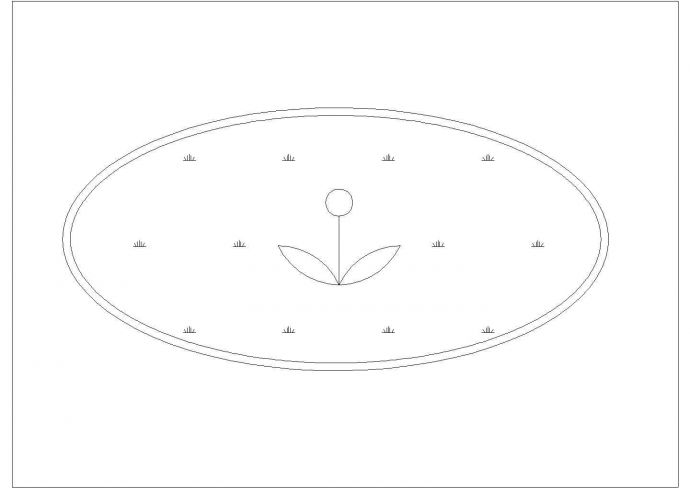 某花坛CAD详细构造设计_图1
