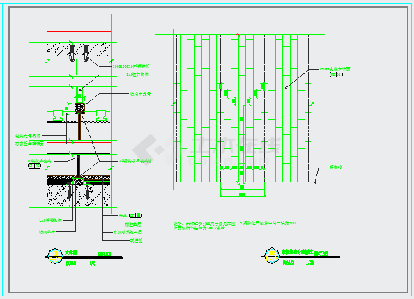 某茶馆完整CAD详细设计详细竣工图节点-图一