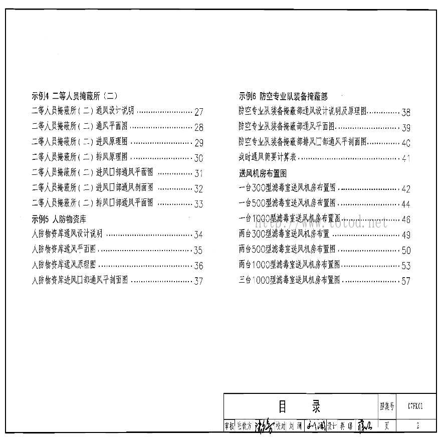 07FK01、07FK02防空地下室通风设备安装PDF高清图集-图二