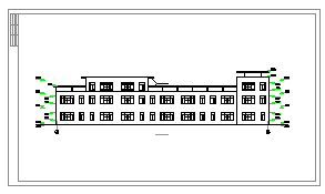 两层徽派建筑建筑CAD平面布置参考图-图二