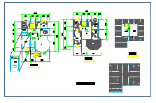 某地区三层别墅CAD建筑施工图纸_图1