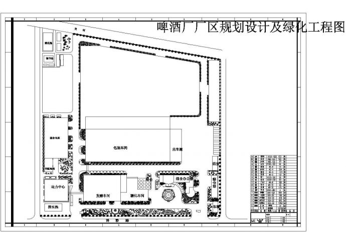 某工厂规划CAD建筑施工构造详细方案_图1