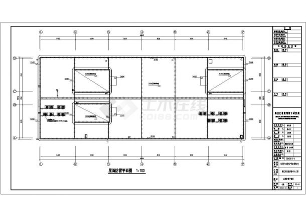 某体检中心电力CAD详细构造施工设计图-图一