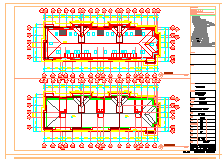 多层-1T2三拼住宅楼建筑设计施工图_图1