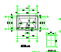 1层45平米小型公厕建筑施工图【含施工说明】-图二