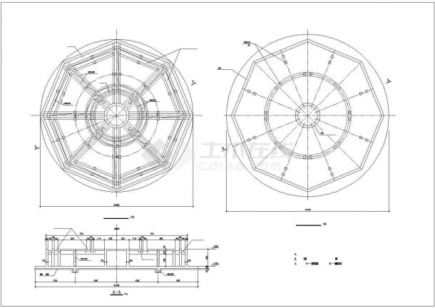 某音乐喷泉电气控制CAD图纸-图二