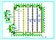 单层11453平米轻钢结构刹车片公司厂房建施CAD图【含说明 详图 3个CAD文件】