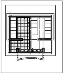 生态特色公厕CAD施工图纸-图二