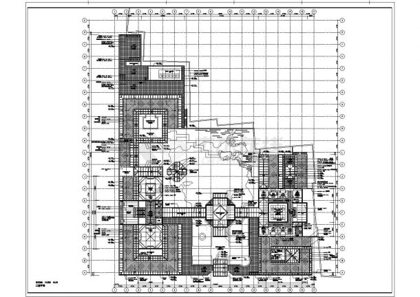 某博物馆CAD完整构造设计详细施工图-图一