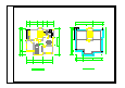 某小型别墅建筑结构施工设计cad图纸含效果图_图1