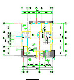 带阁楼现代简洁型住宅设计cad方案图含效果图_图1