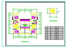 新农村住宅施工建筑设计cad图纸含效果图_图1
