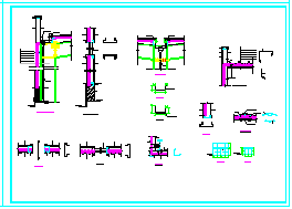 1层山东地区总装结构加工下料组焊车间建施设计CAD图_图1