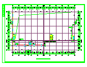3层2077平米现浇框架结构汽车零部件厂建筑施工图纸-图二