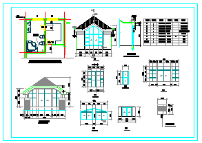 某地区小别墅建筑cad设计施工图_图1
