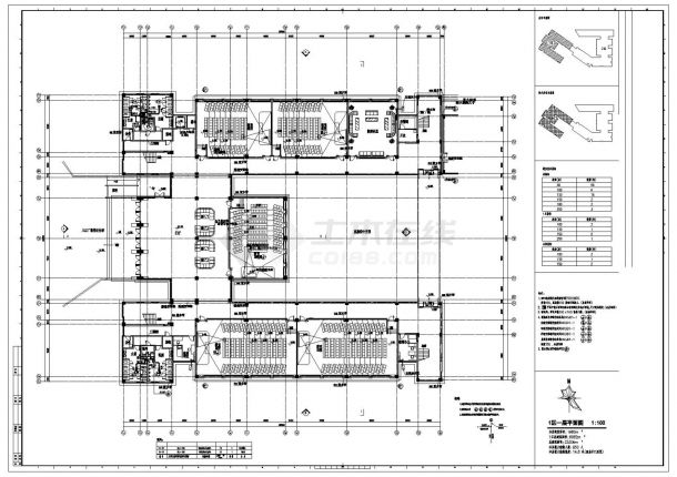某化学楼中央空调系统设计施工图-图一