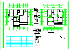 某地区别墅建筑设计cad施工总图_图1