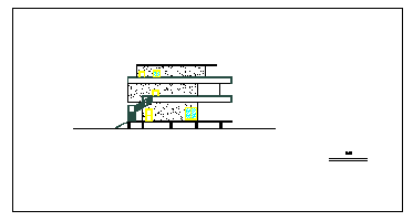 某地区经典别墅设计cad建筑图纸含效果图-图二