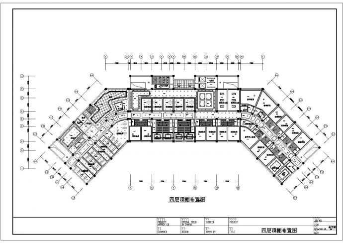 沈阳酒店顶棚底商私人住宅楼设计CAD详细建筑施工图_图1