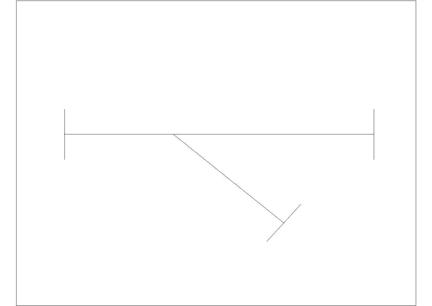 某Y形除污器CAD节点平立面构造图