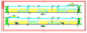 单层4609平米门式钢架结构机加工车间建筑设计施工图-图二
