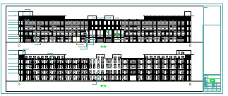 5层工业园厂房建筑基础平面图-图二