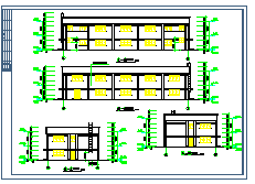 2层740.28平米精密仪表厂房建筑设计施工图纸-图一