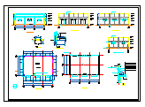 单层机器厂动力房建筑设计施工图纸-图二