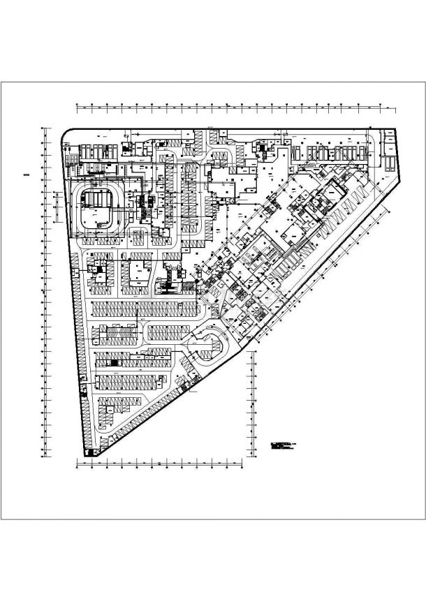 多层商业裙楼暖通空调系统设计施工图-图二