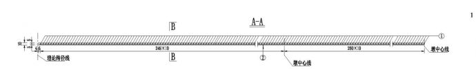 装配式预应力混凝土T梁桥桥面现浇层钢筋设计图_图1