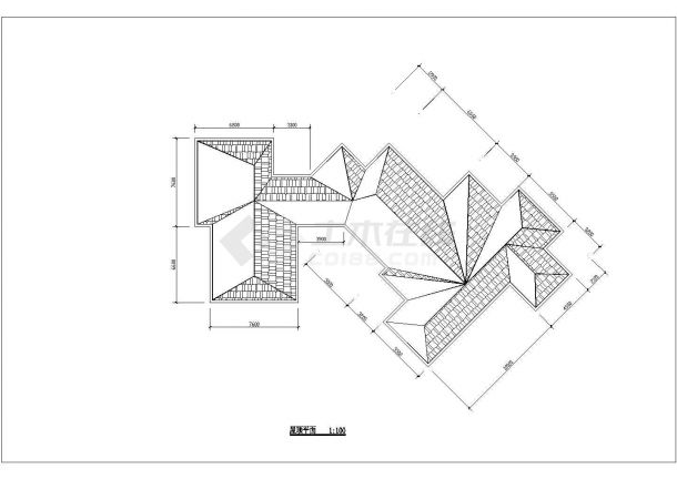 私家会馆建筑规划CAD套图-图一