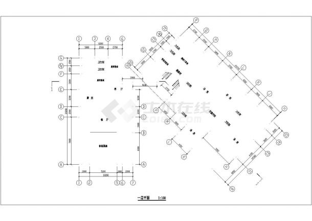 私家会馆建筑规划CAD套图-图二