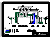 广东某线路板厂生产废水处理工艺流程施工图纸-图一