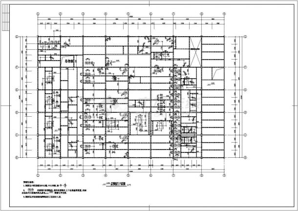 某经济区十一层钢结构加工车间建筑设计施工CAD图纸-图二