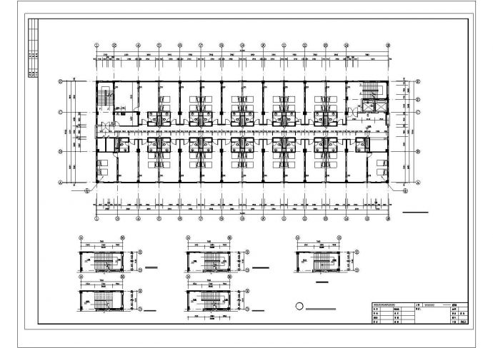 某大型商务楼建筑方案设计图_图1
