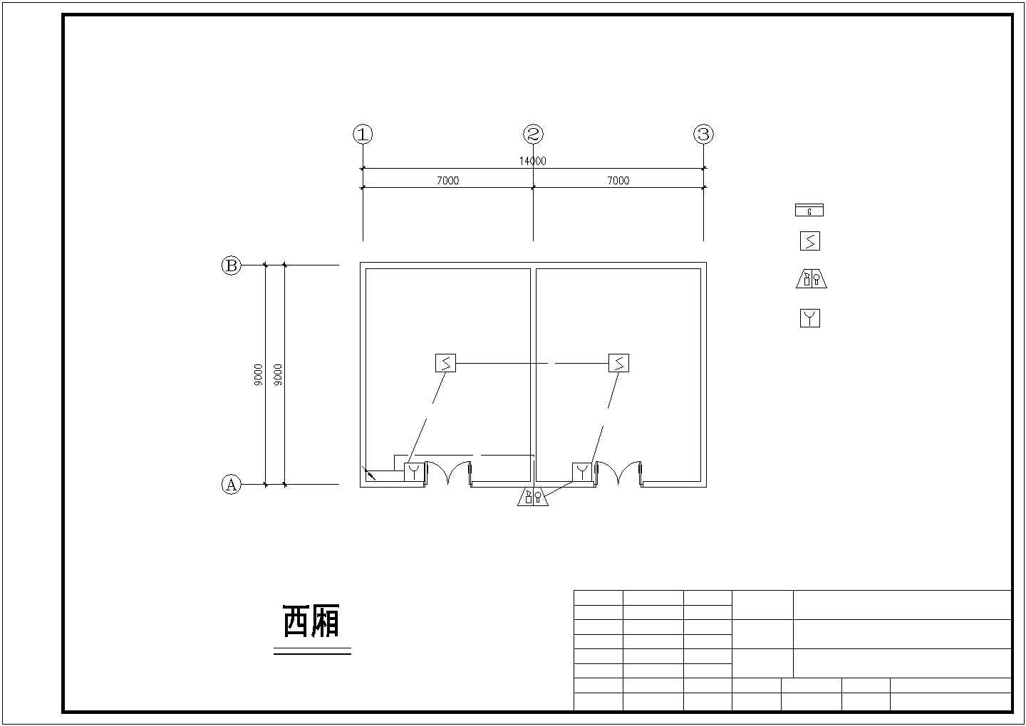 大型博物馆消防报警装置规划CAD平面参考图