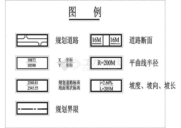 某新块CAD详细完整构造设计图纸-图二