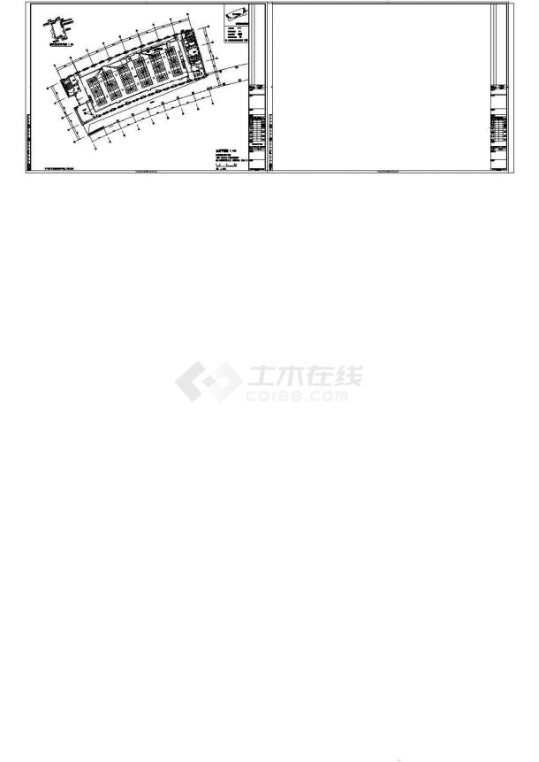 浙江省绍兴市市区档案馆电力照明应急照明设计CAD图-图一