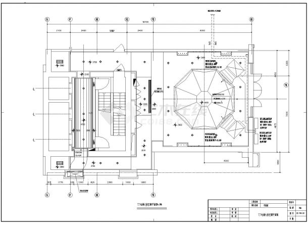 某住宅电梯大堂空调设计施工图-图二