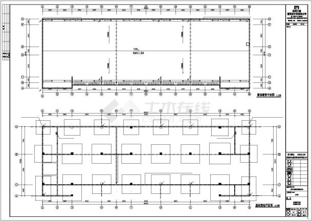 德州市某工厂4层框架结构办公楼全套电气系统设计CAD图纸-图一