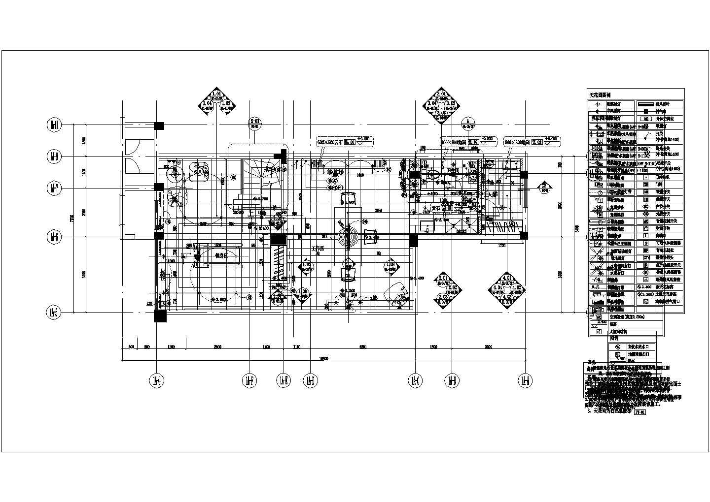 某新城平面CAD节点构造设计施工图纸